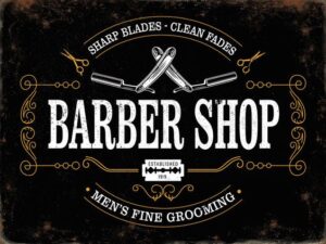 Barber Signs barber 300x225